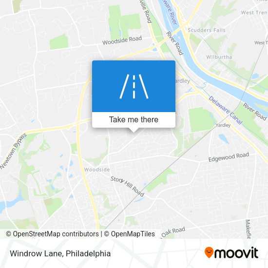 Mapa de Windrow Lane