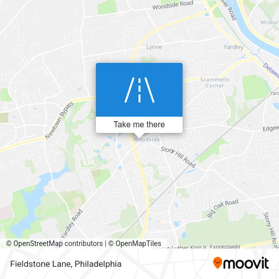 Mapa de Fieldstone Lane
