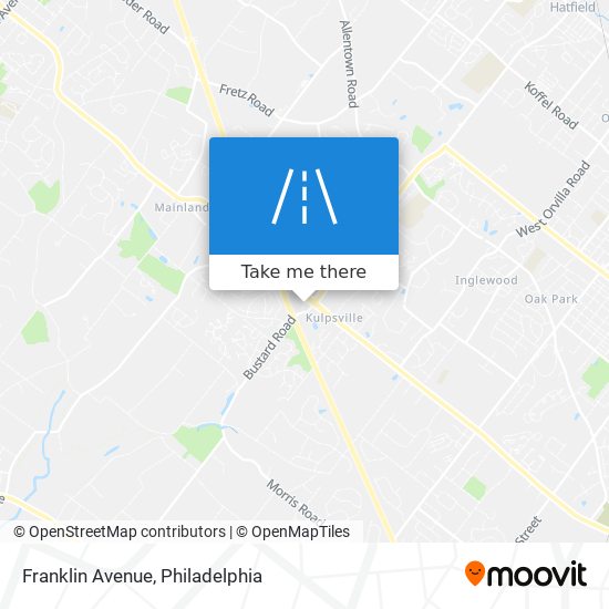 Franklin Avenue map