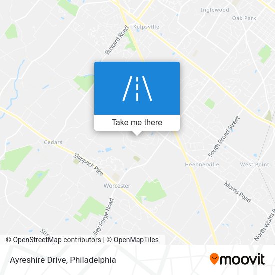 Ayreshire Drive map