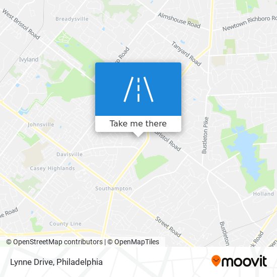 Lynne Drive map