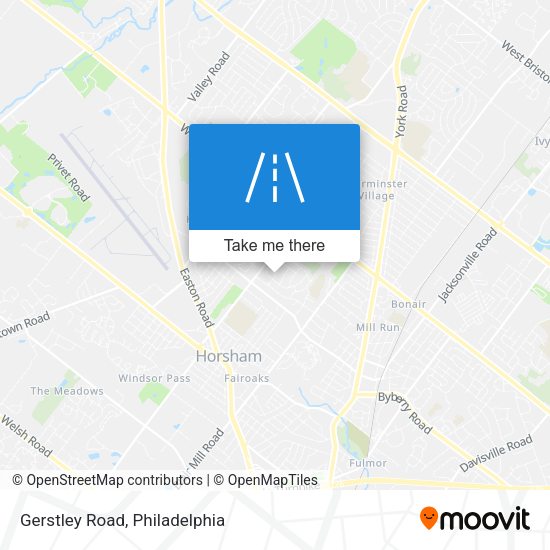 Mapa de Gerstley Road