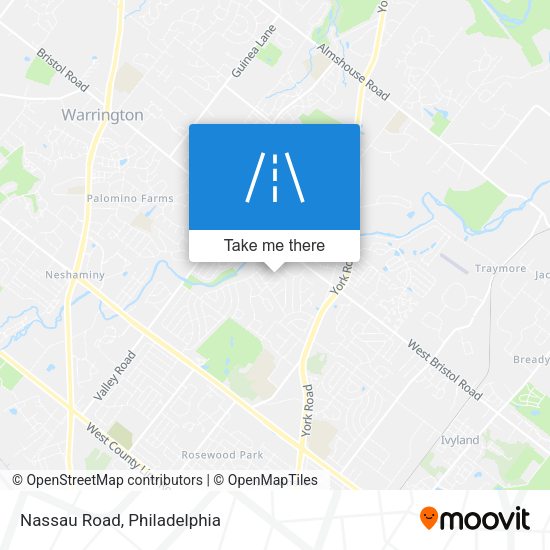 Mapa de Nassau Road