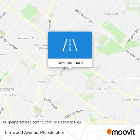 Elmwood Avenue map