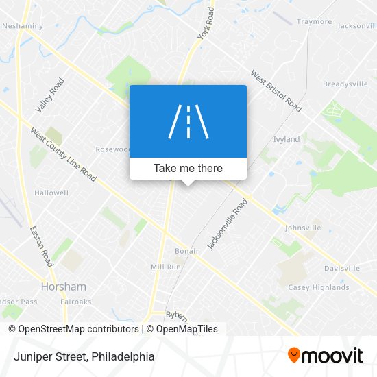 Mapa de Juniper Street