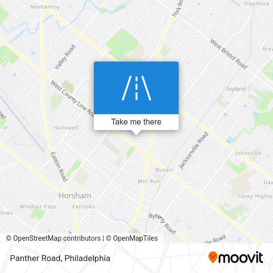 Mapa de Panther Road