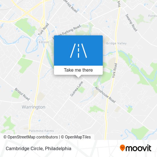 Mapa de Cambridge Circle