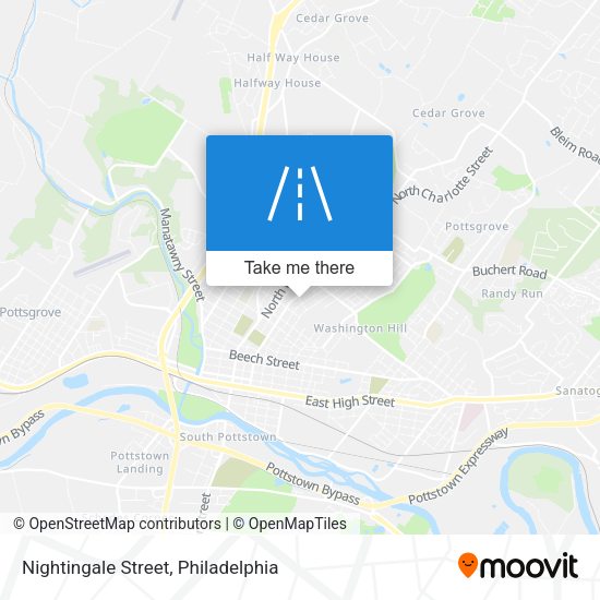 Nightingale Street map