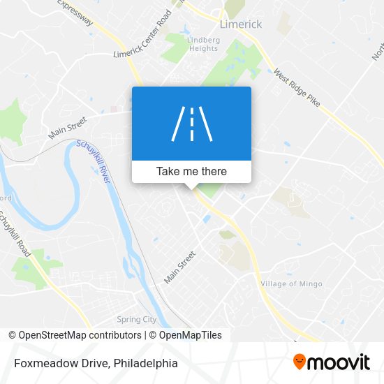 Foxmeadow Drive map