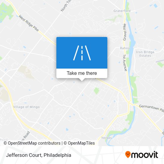 Mapa de Jefferson Court
