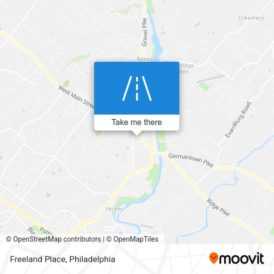 Mapa de Freeland Place
