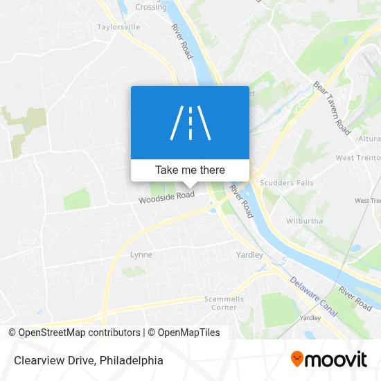 Clearview Drive map