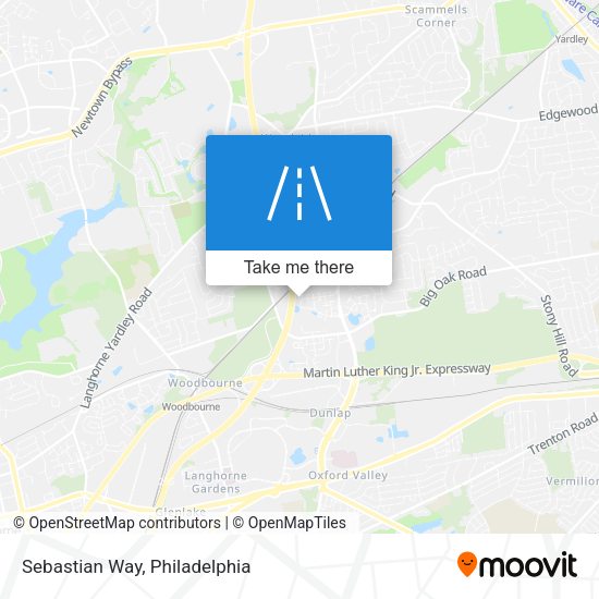 Mapa de Sebastian Way