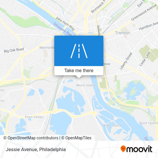 Mapa de Jessie Avenue