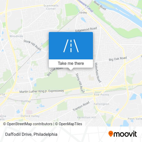 Mapa de Daffodil Drive