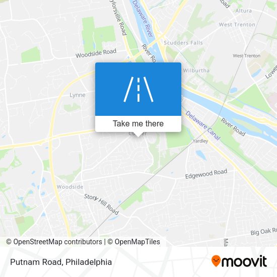 Mapa de Putnam Road