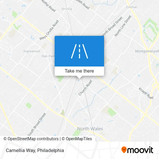 Mapa de Camellia Way