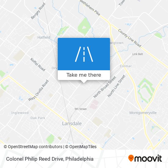 Mapa de Colonel Philip Reed Drive