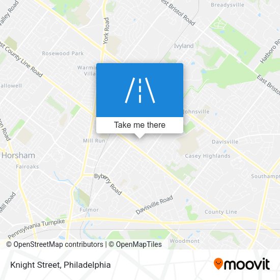 Mapa de Knight Street