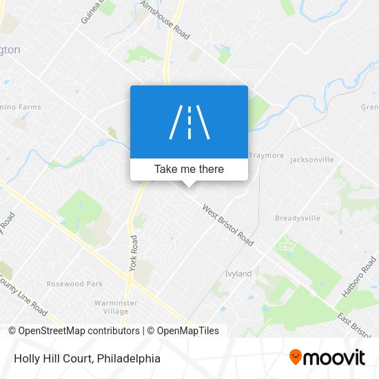 Holly Hill Court map