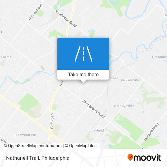 Mapa de Nathaneil Trail