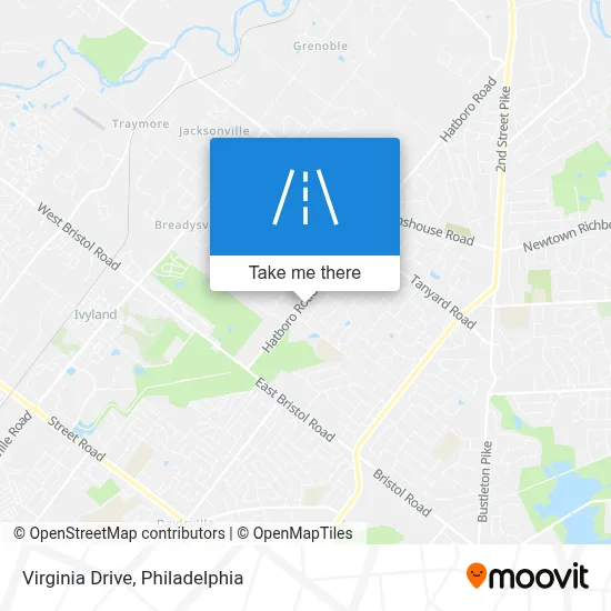Virginia Drive map