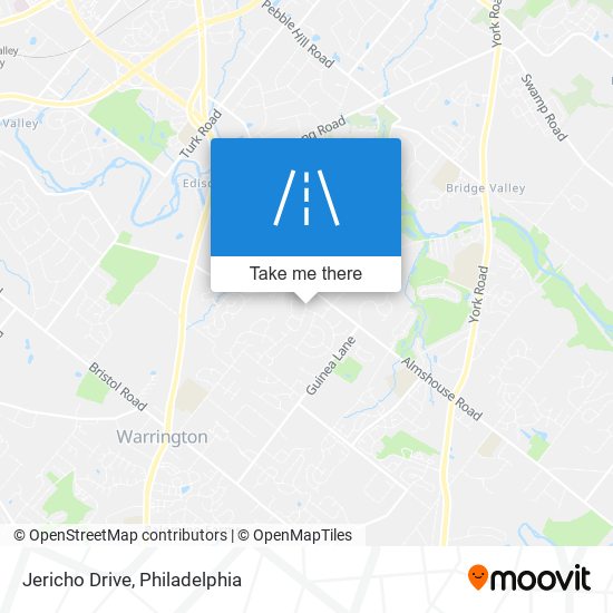 Mapa de Jericho Drive