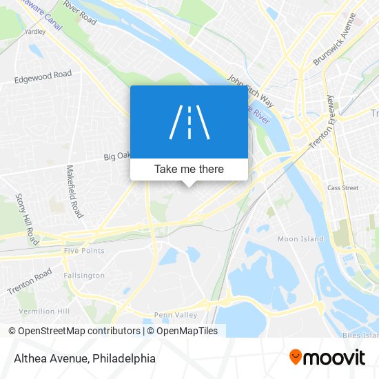 Althea Avenue map