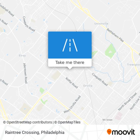 Raintree Crossing map