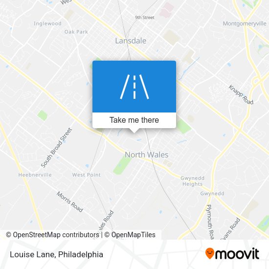 Mapa de Louise Lane