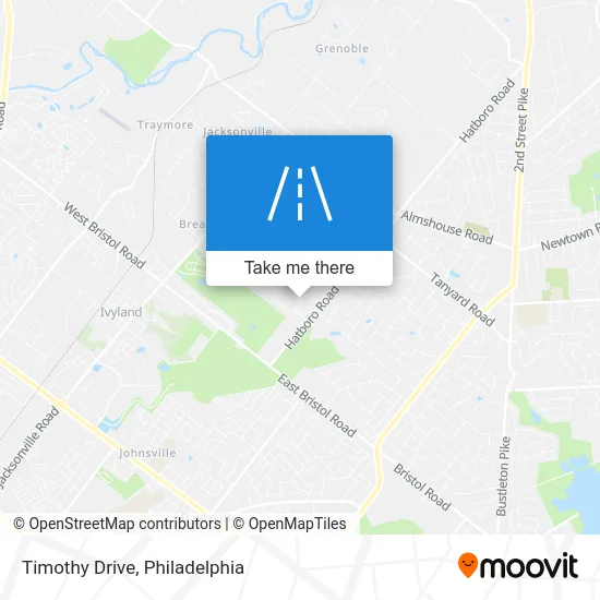 Timothy Drive map