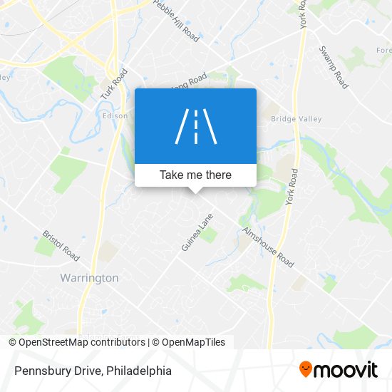 Mapa de Pennsbury Drive