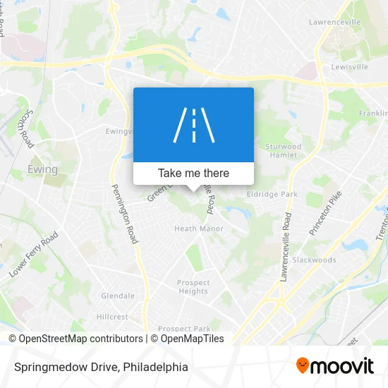 Springmedow Drive map