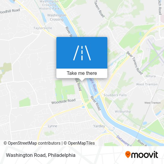 Mapa de Washington Road
