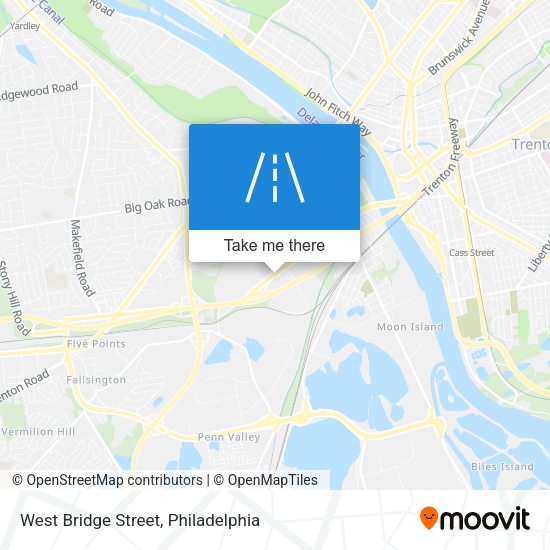 West Bridge Street map