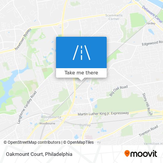 Mapa de Oakmount Court