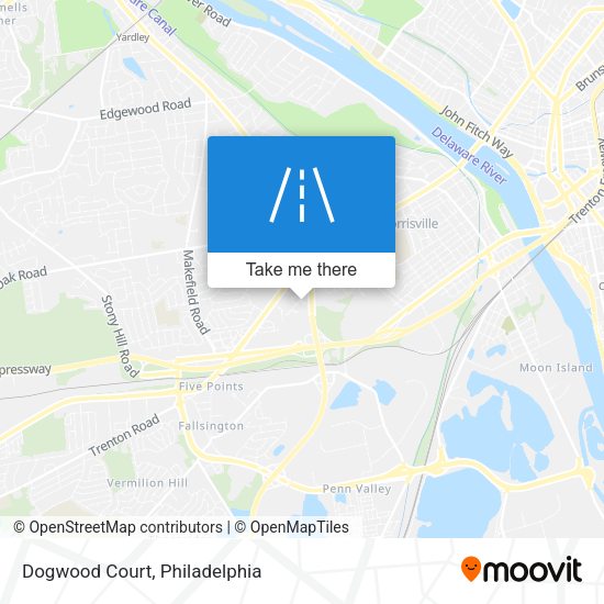 Mapa de Dogwood Court