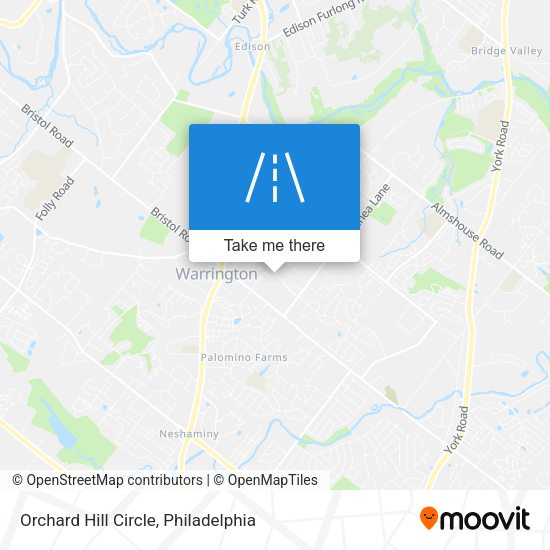 Mapa de Orchard Hill Circle