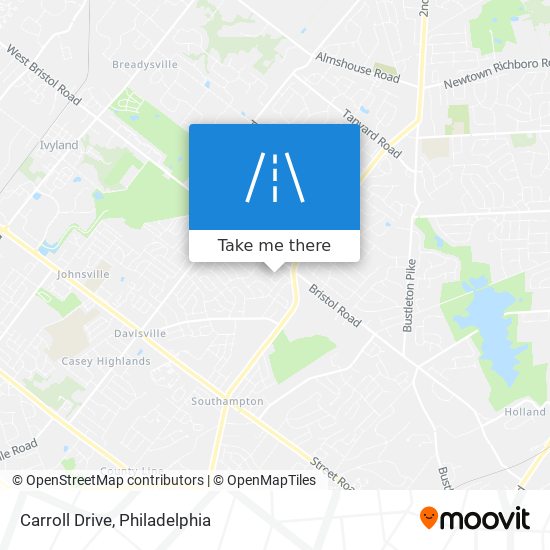 Mapa de Carroll Drive