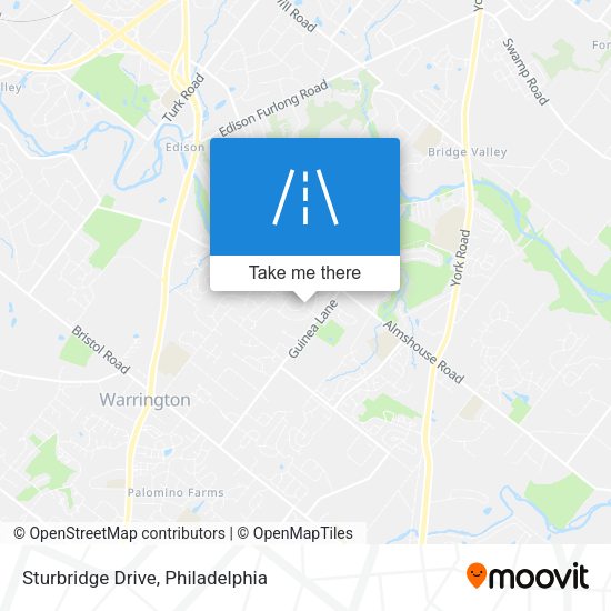 Mapa de Sturbridge Drive