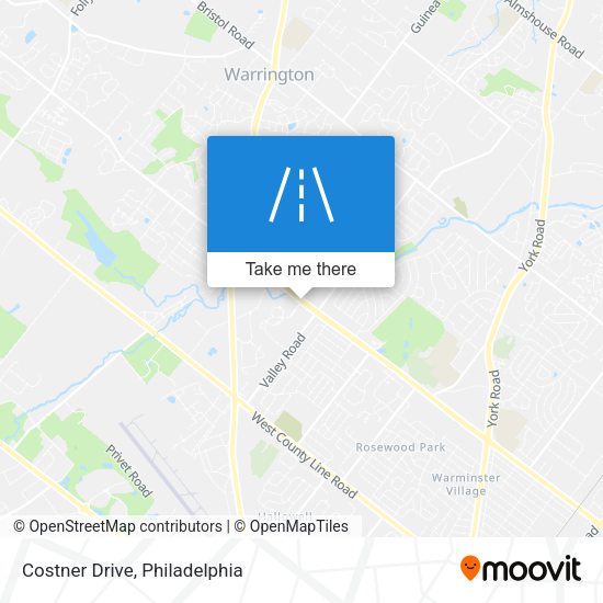 Mapa de Costner Drive