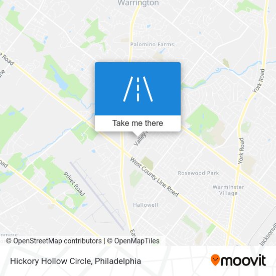 Hickory Hollow Circle map