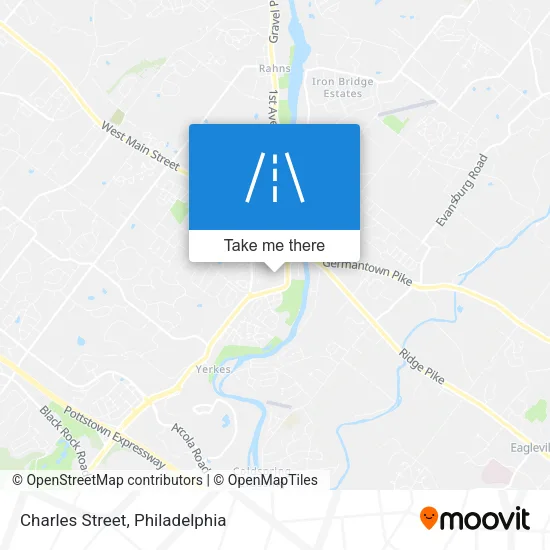 Charles Street map