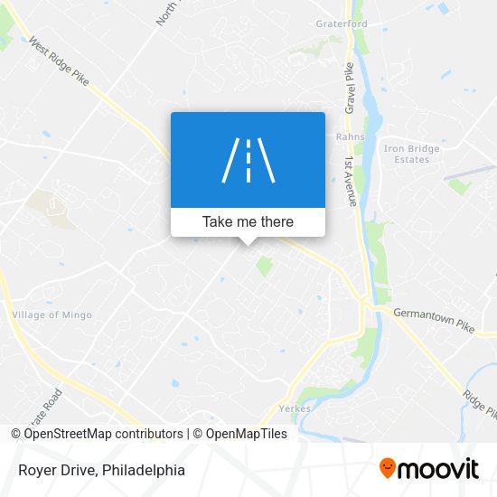 Mapa de Royer Drive