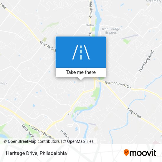 Heritage Drive map