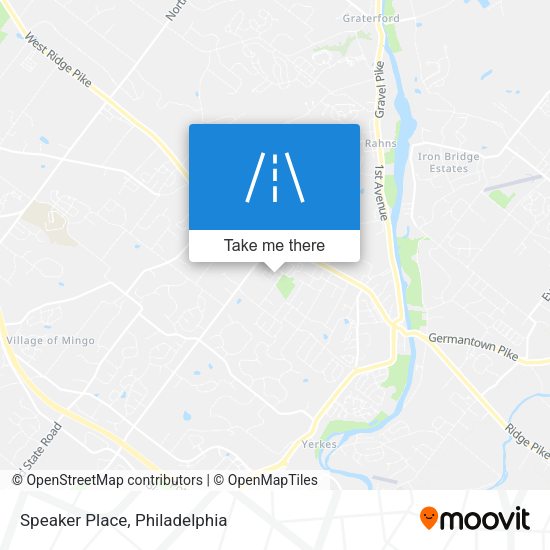 Speaker Place map