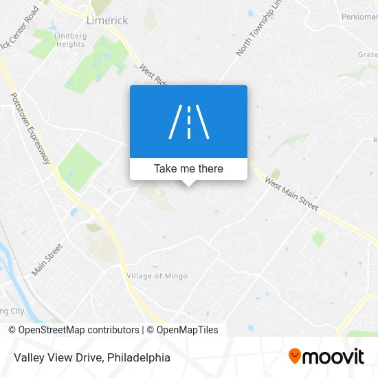 Valley View Drive map