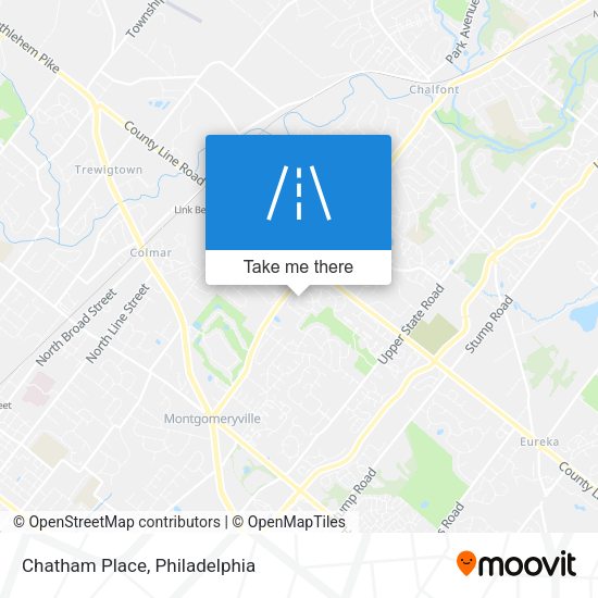 Chatham Place map