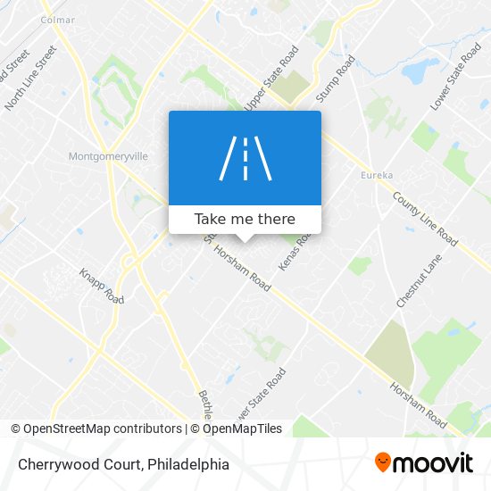 Cherrywood Court map