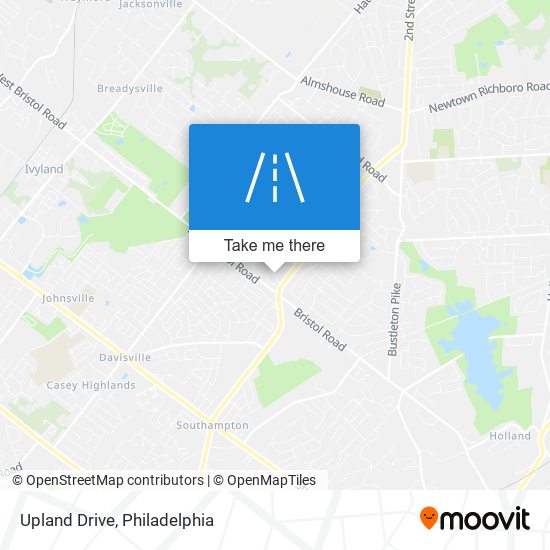 Mapa de Upland Drive